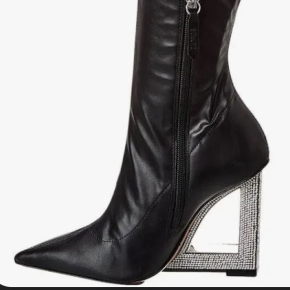 SCHUTZ Rhinestone Heel Boots - Picture 5 of 8